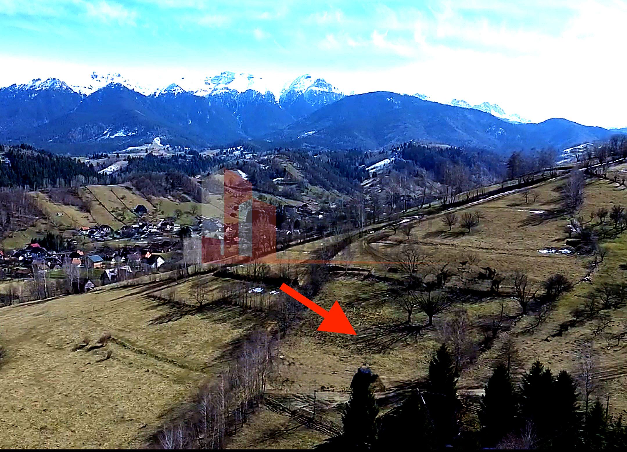 Teren Bran | 3.520 mp | Vedere Bucegi & Castelul Bran — fotografia 4