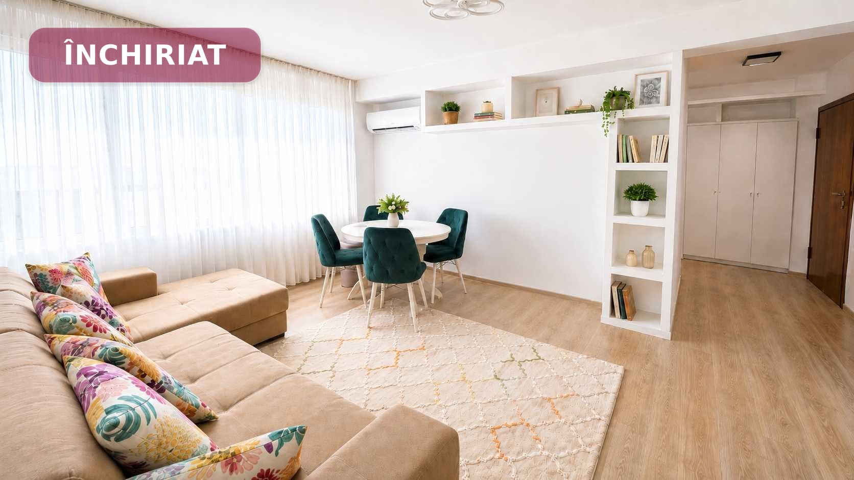 Apartament 2 camere decomandate, 51 mp – Obcini, str. Victoriei