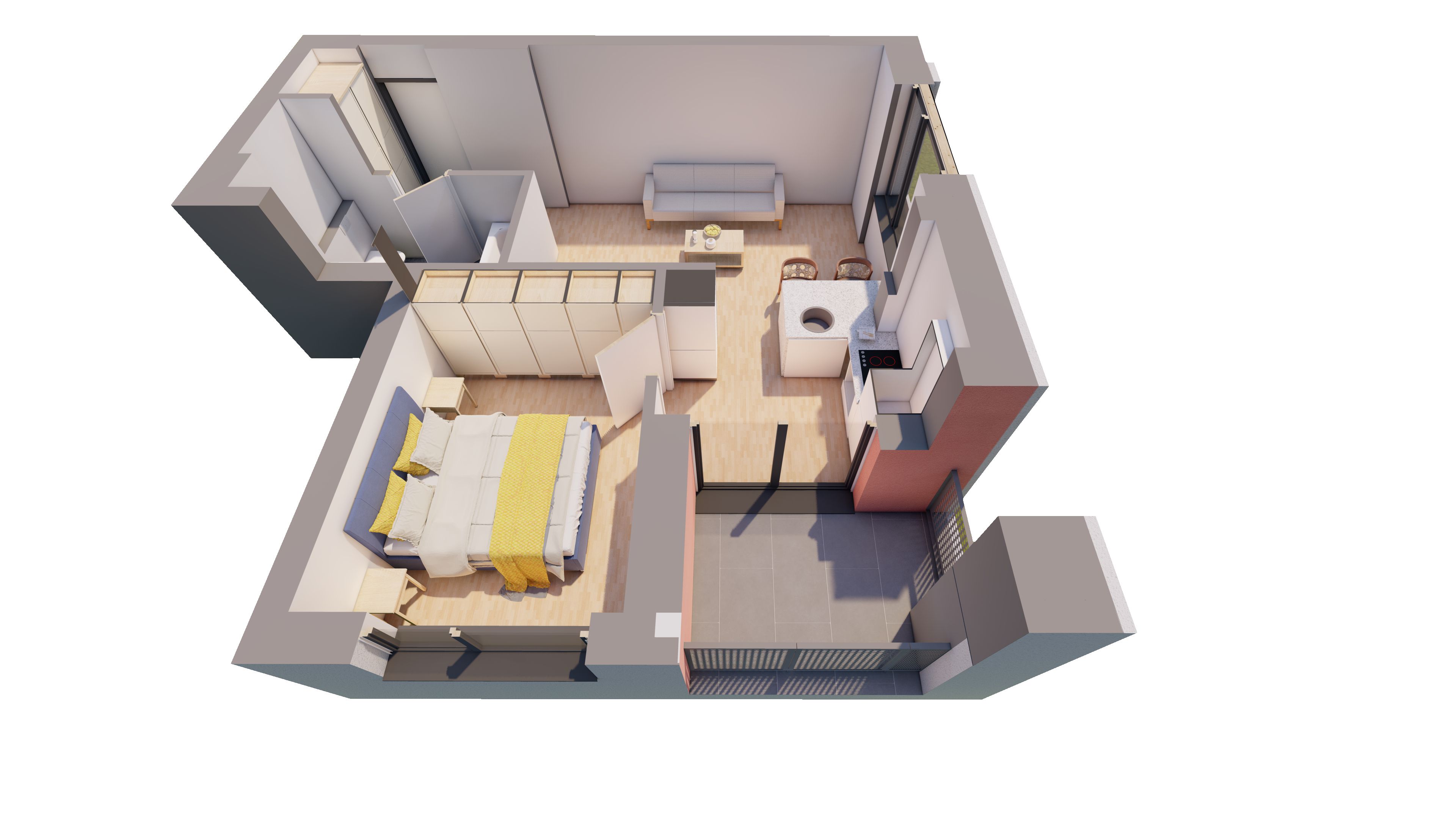 Apartament nou direct dezvoltator ARED RED9 CITY IMAR — fotografia 6