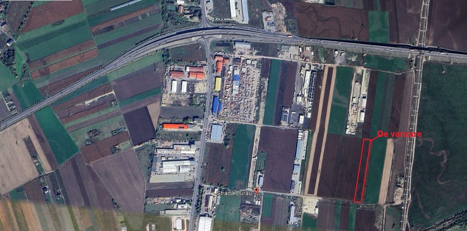 Teren intravilan industrial,str.Durau