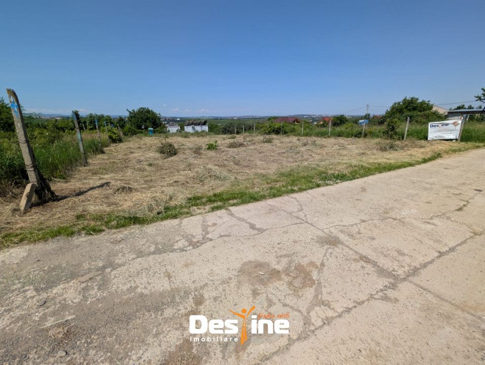 Bârnova - Teren Intravilan 974 Mp, utilitati, drum betonat — fotografia 8