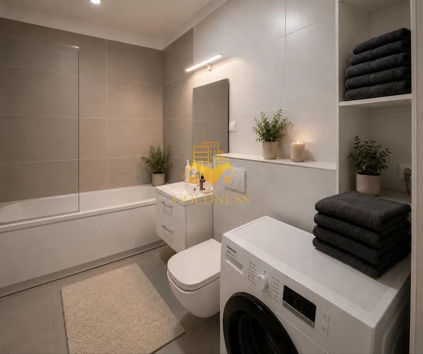2 camere open space, Modern, Parcare, Vivo, Zona Oncos, Floresti — fotografia 9