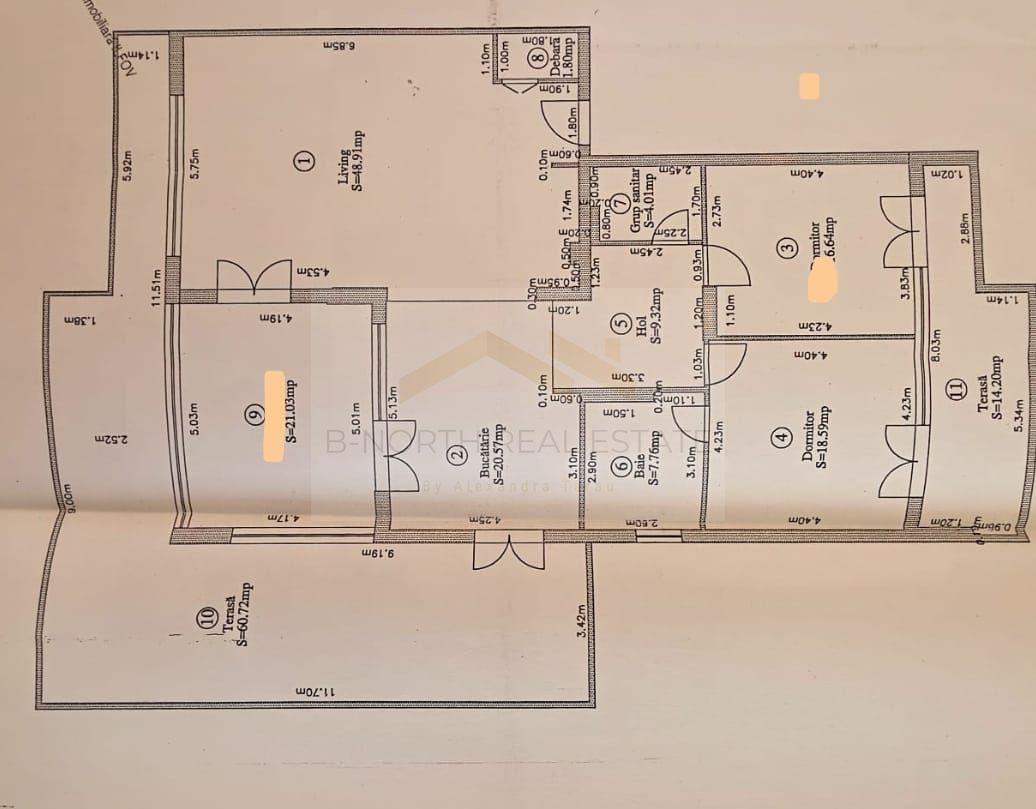 Penthouse 148mp  cu terase75 mp și șemineu | Corbeanca — fotografia 14