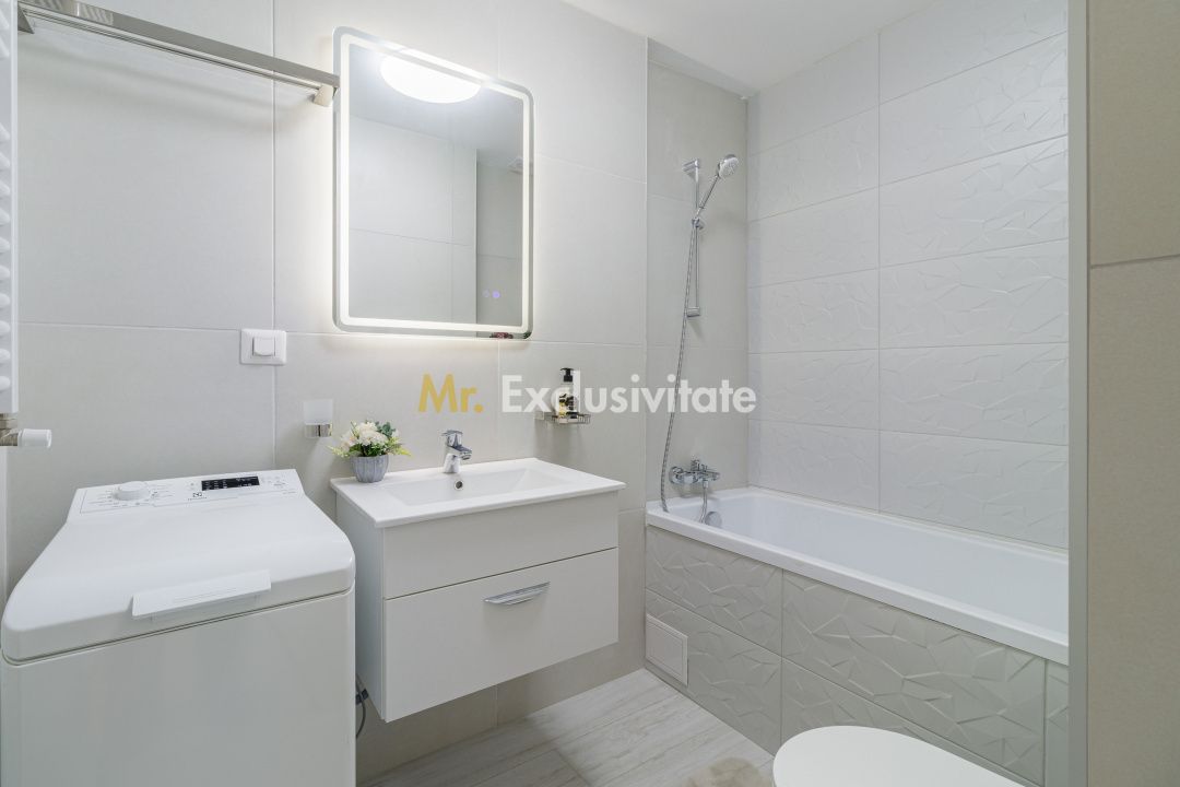 Baneasa, Apartament 2 camere cu 2 bai, prima inchiriere — fotografia 3