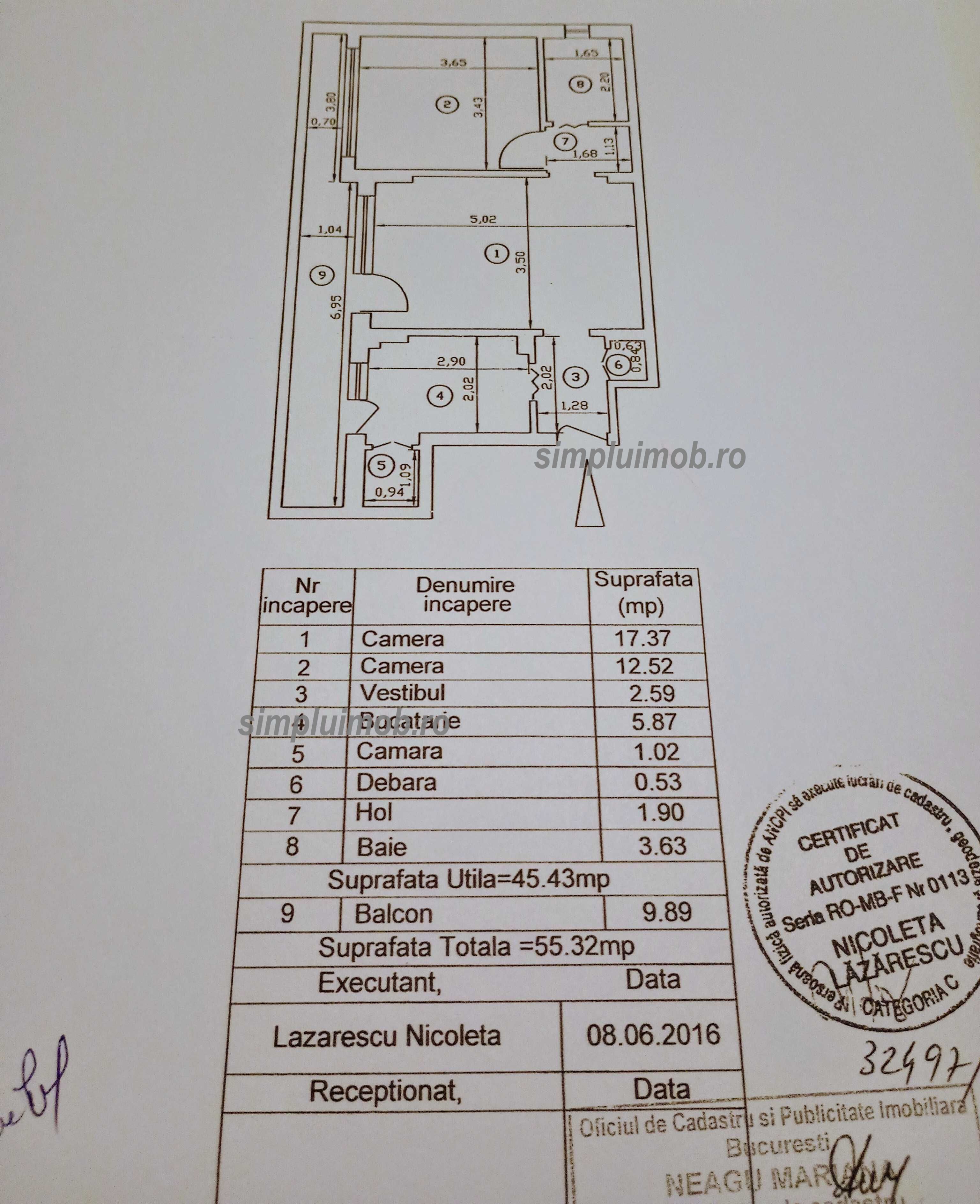 Apartament 2 camere Dimitrie Cantemir parcul Tineretului — fotografia 8