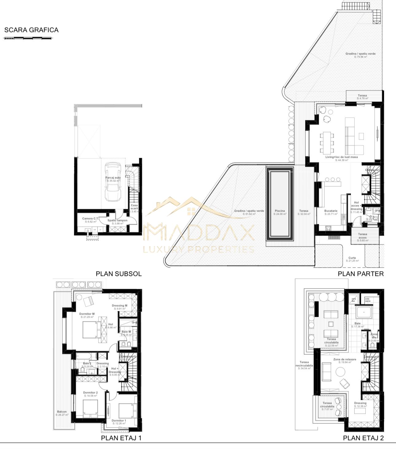 Vila cu 5 camere  *366mp* / Curte privată *315mp* / Pipera - Lake View — fotografia 61