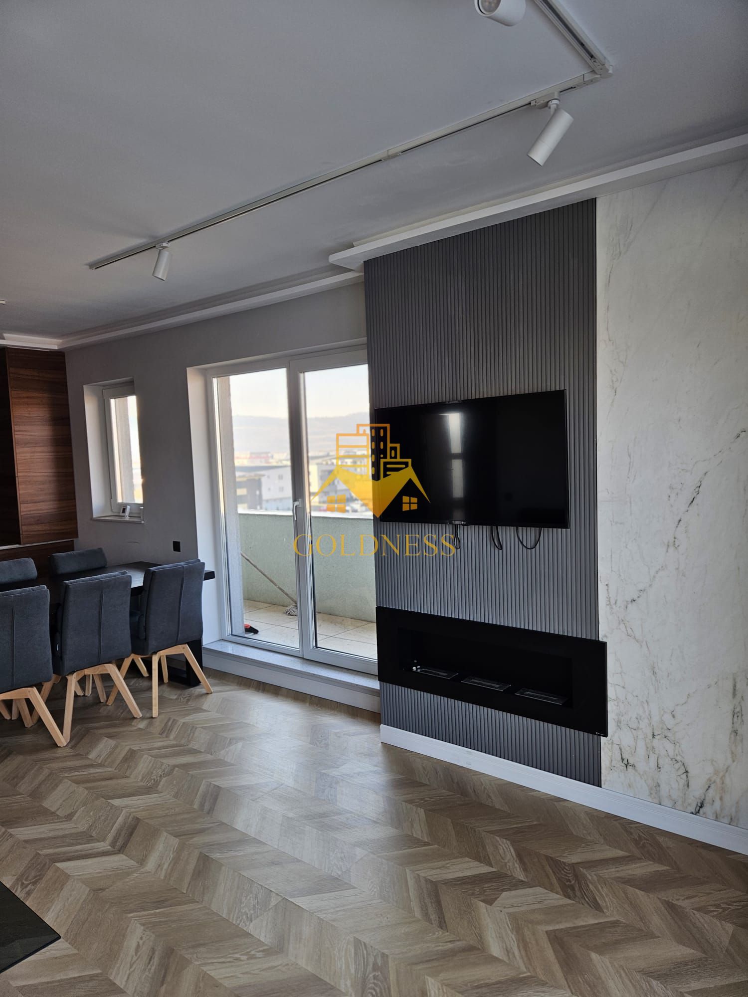 Penthouse, 3 camere, 2 bai, terasa 160mp, Floresti Zona Cart. Terra — fotografia 11