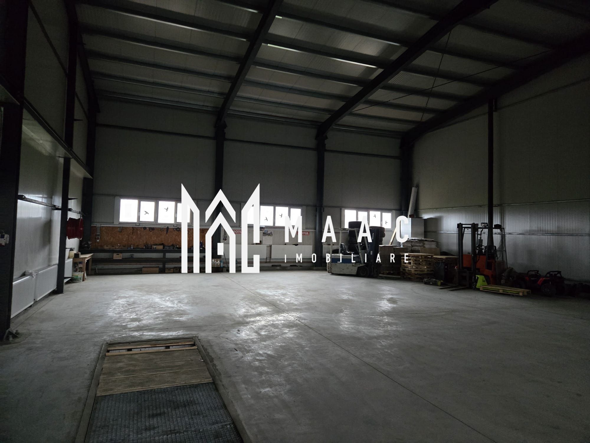 Imobil industrial I 448 mp I Teren 12.000 mp I Bradu I De Inchiriat — fotografia 3
