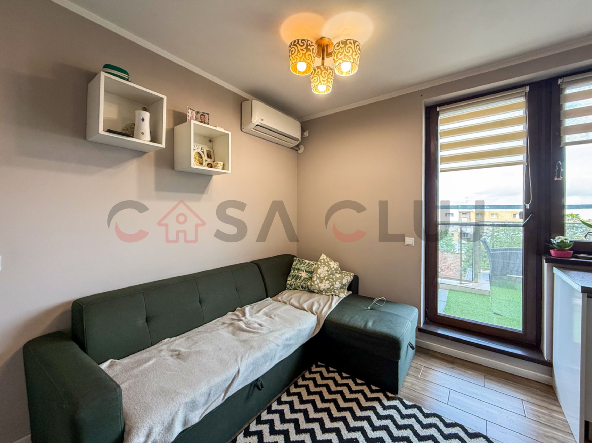 2 camere, 2 bai, terasa de 30 mp si view, zona Fabricii de Zahar
