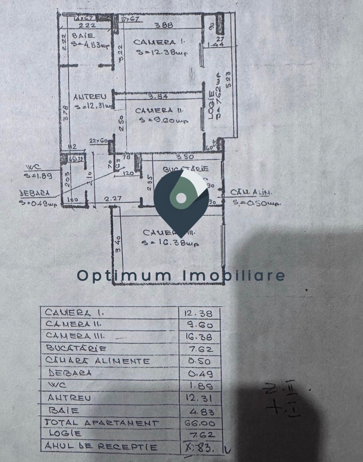 Apartament cu 3 camere, 2 bai in Manastur, zona Ion Mester ! — fotografia 6