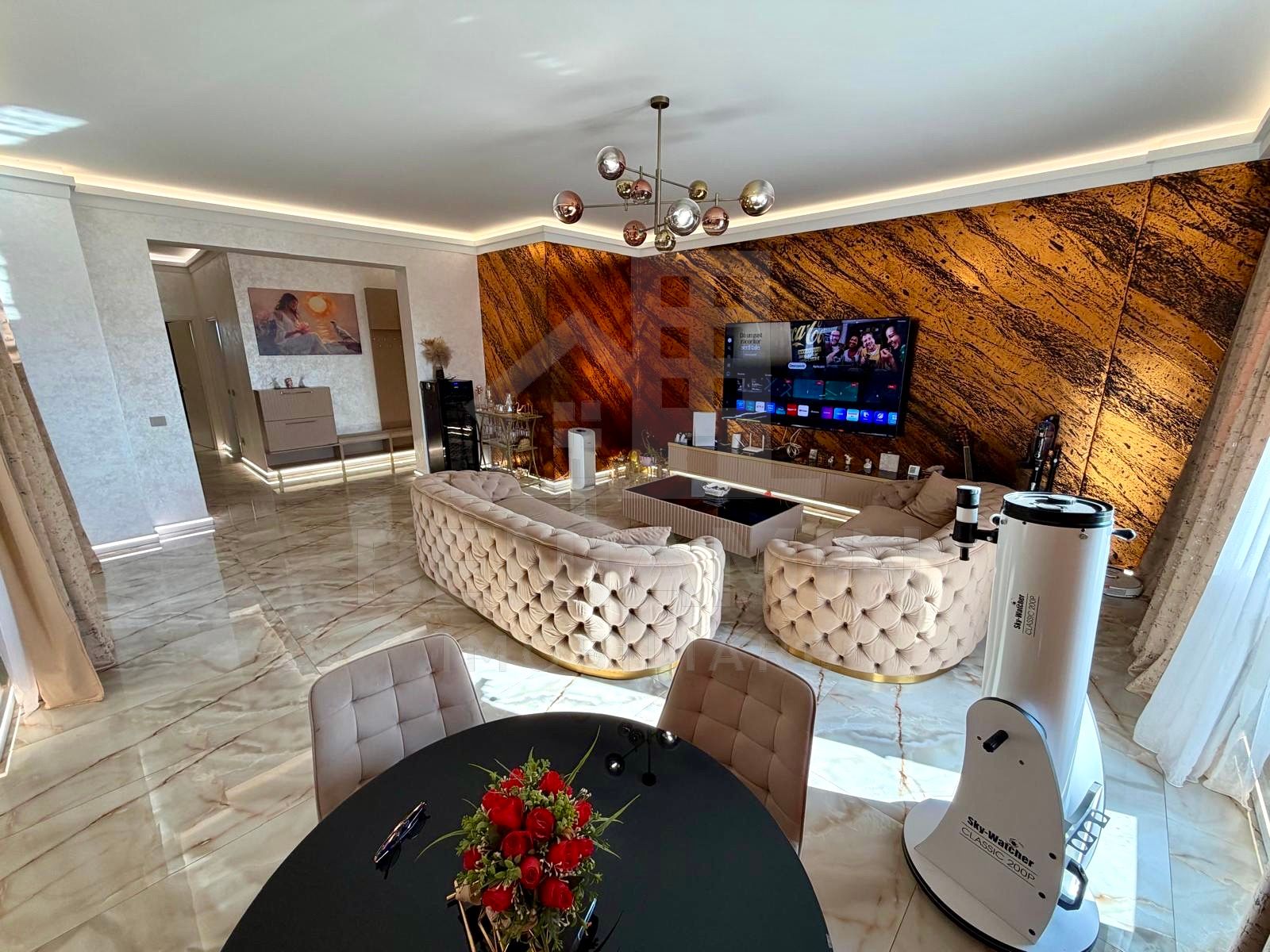 Penthouse Modern-Elegant- Panorama-2Parcari-160mp-Calea Bucuresti — fotografia 3