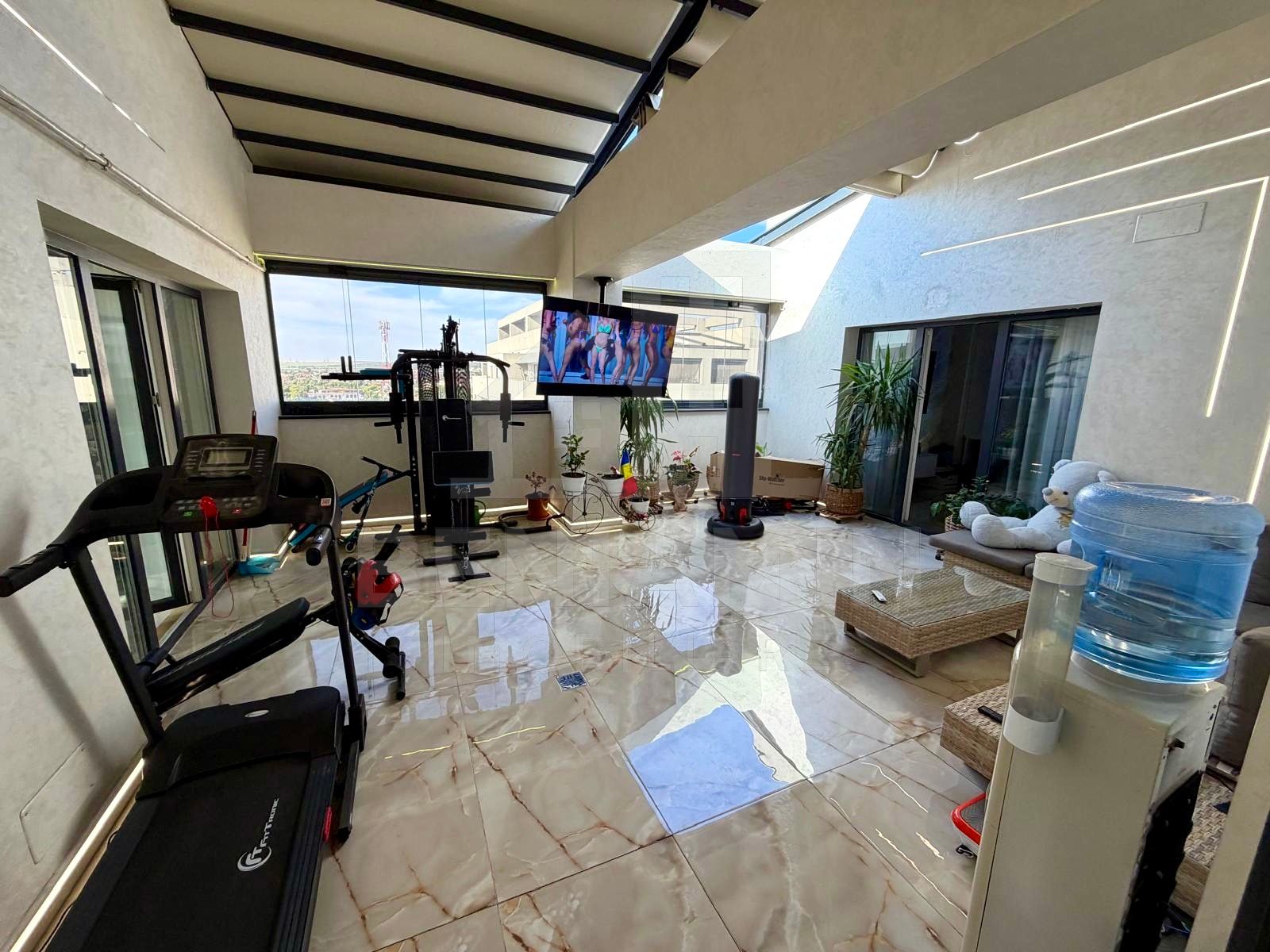 Penthouse Modern-Elegant- Panorama-2Parcari-160mp-Calea Bucuresti — fotografia 4