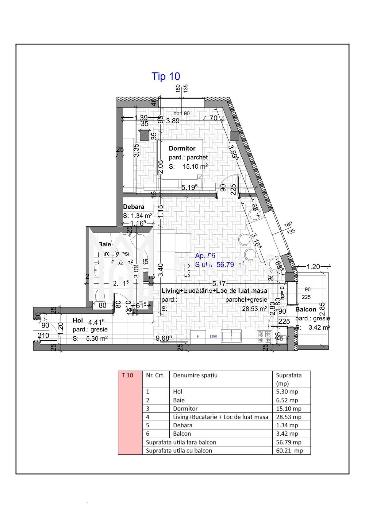 Apartament 2 camere de vânzare | Șelimbăr | etaj 1, 2025 — fotografia 6
