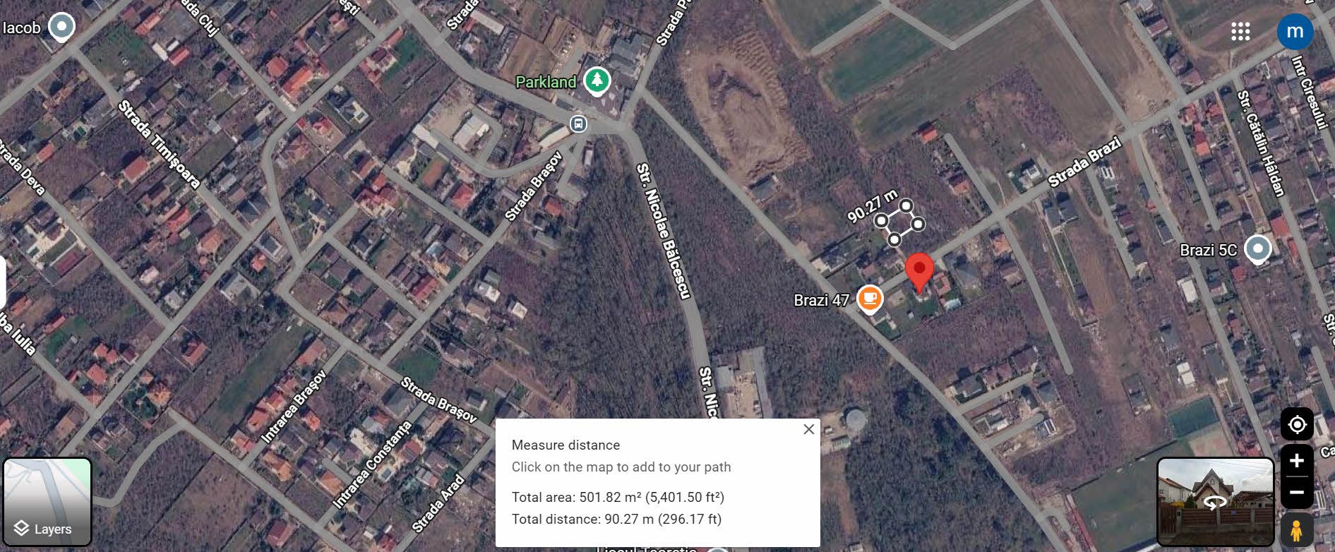Vand teren intravilan in localitatea Branesti, 500mp — fotografia 4
