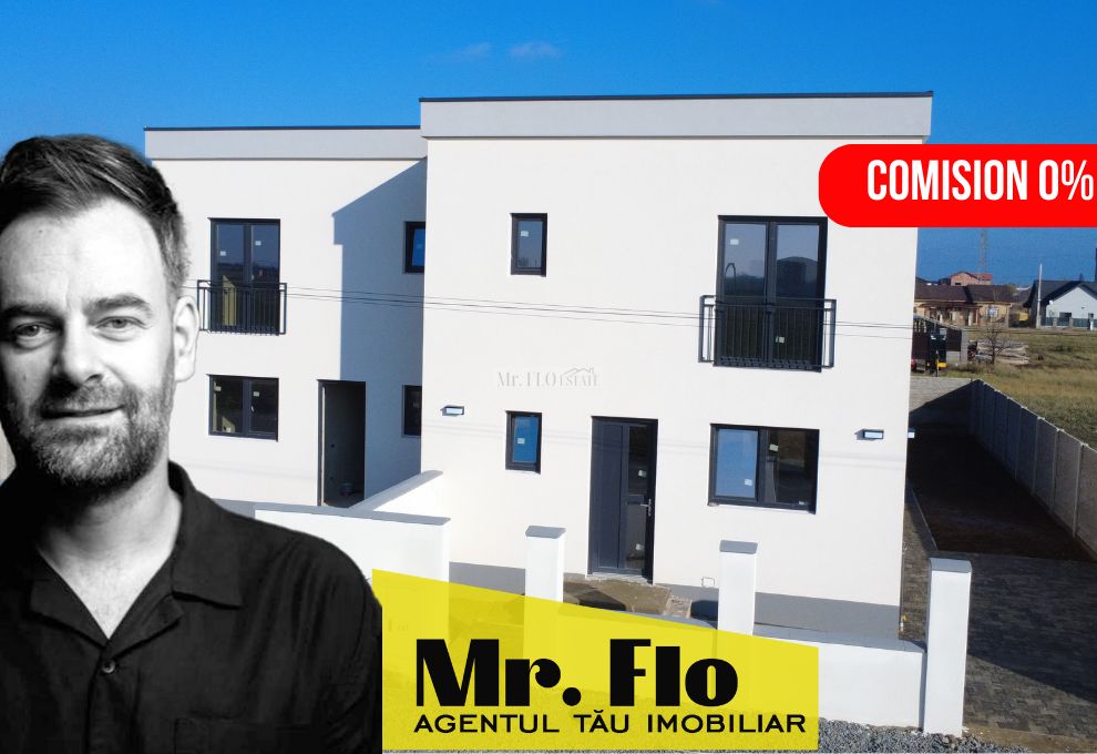Duplex Nou Moder la asflat 100 mp Mosnita Noua
