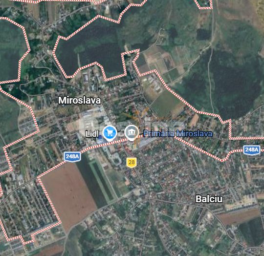 TEREN intravilan MIROSLAVA -Balciu , 930 MP, 89.900 EURO — fotografia 3