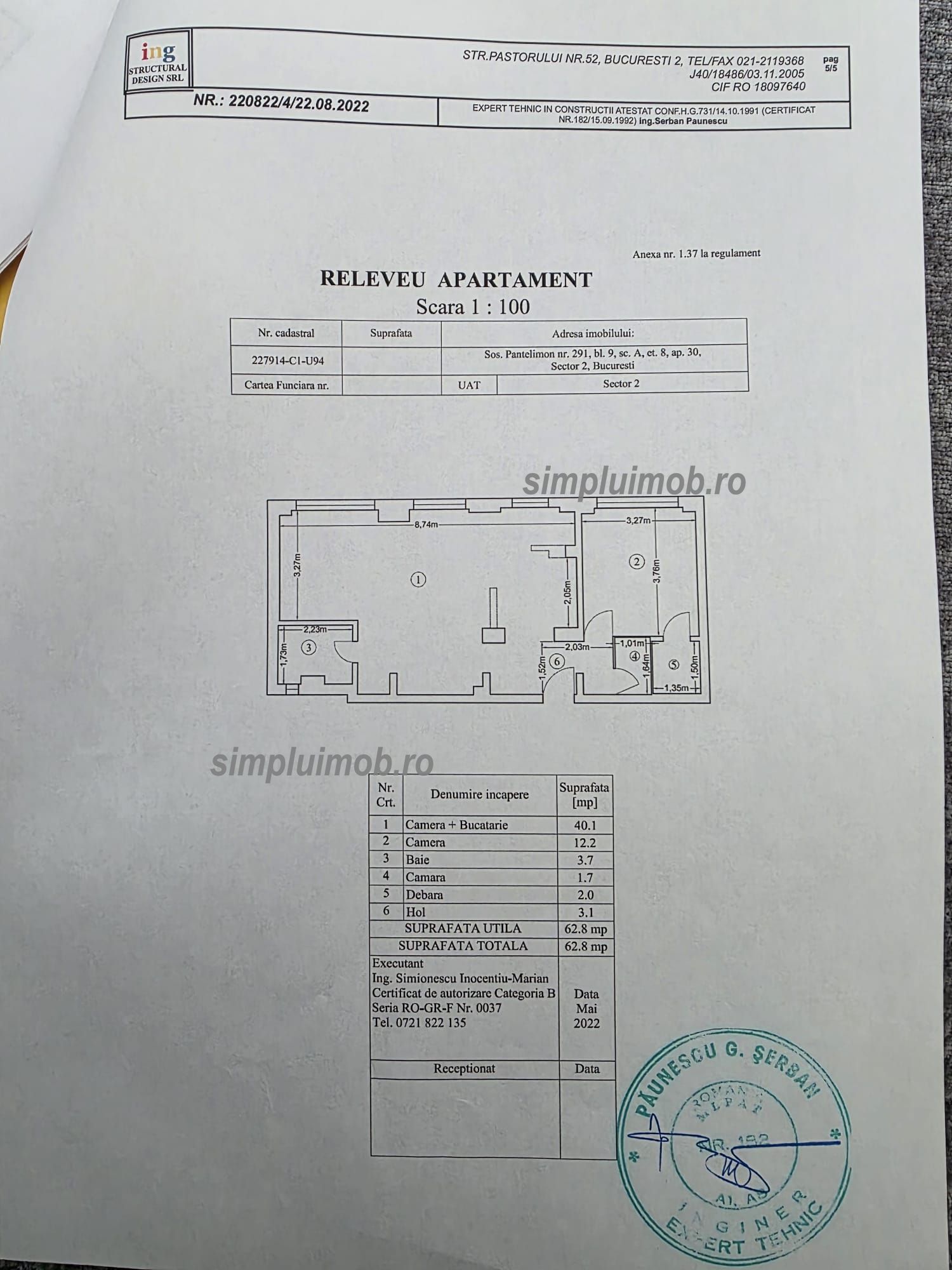 PREȚ: 93.000 € – NEGOCIABIL | 3 CAMERE DECOMANDAT | PANTELIMON 310 — fotografia 7