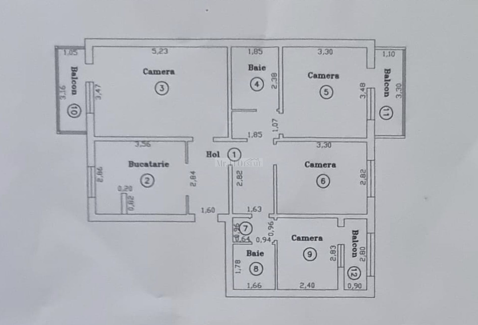 Apartament zona Calea Aradului cu 4 camere, 3 balcoane - boxa proprie — fotografia 4