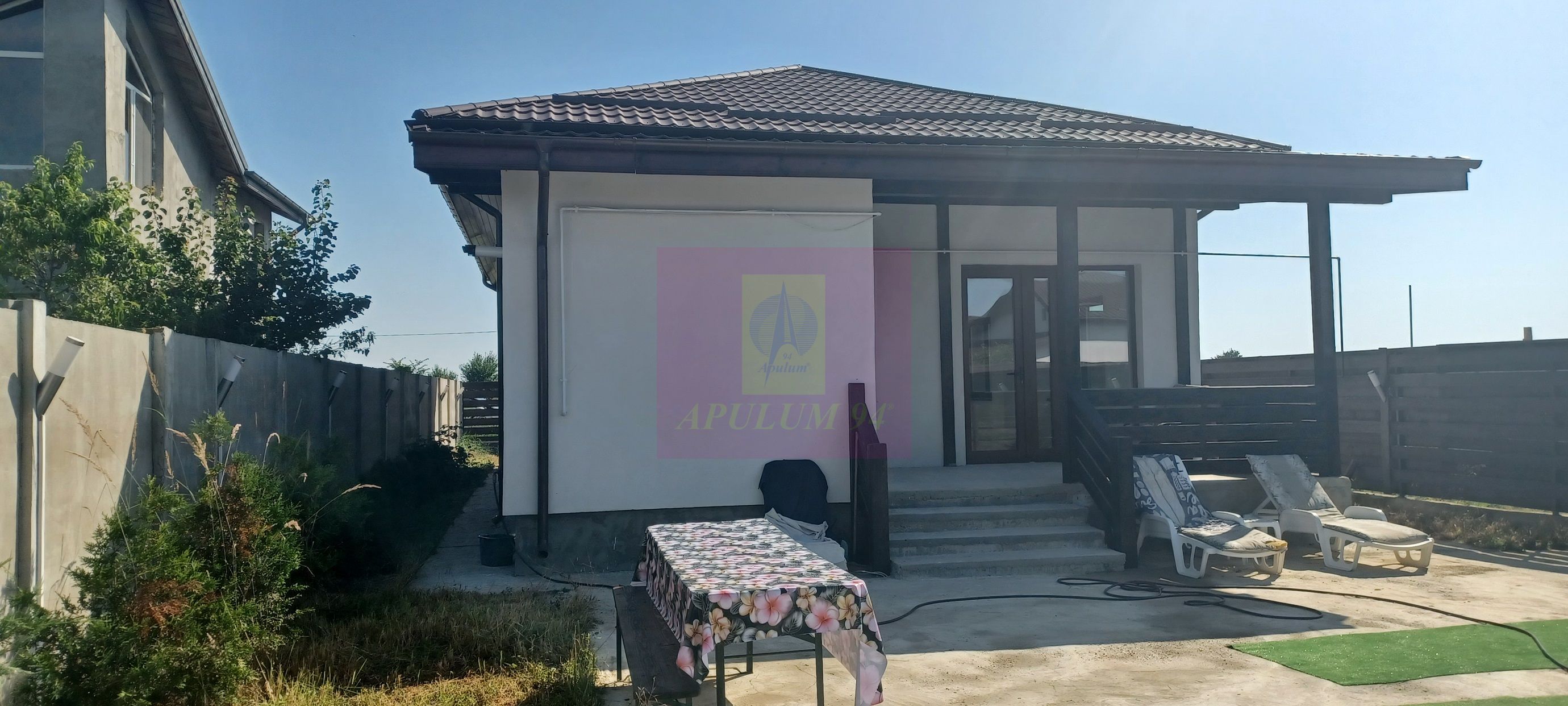 Casă nouă Săbăreni, terasă, piscină, foișor, barbeque, curte 440 mp — fotografia 5