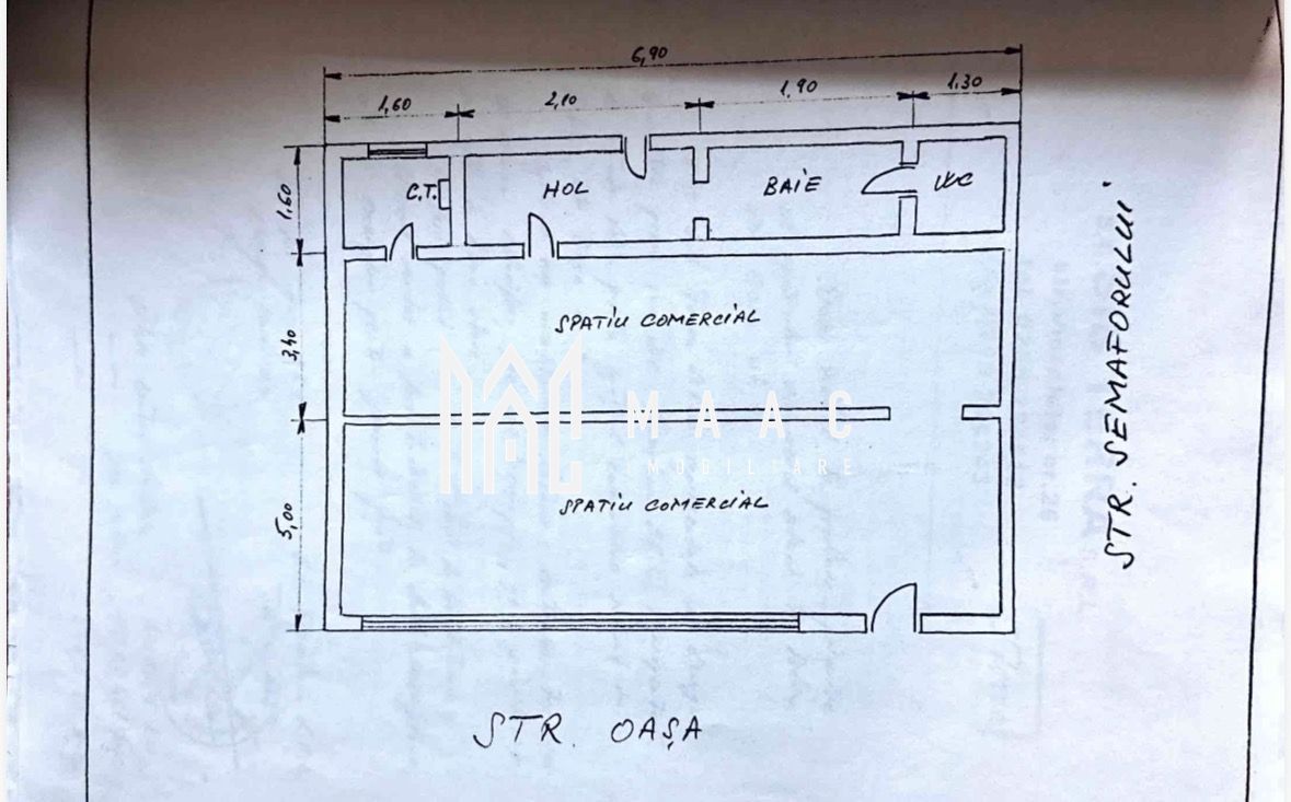 Spatiu comercial I VAD I 69 mpu I 7m front I Vasile Aaron — fotografia 3