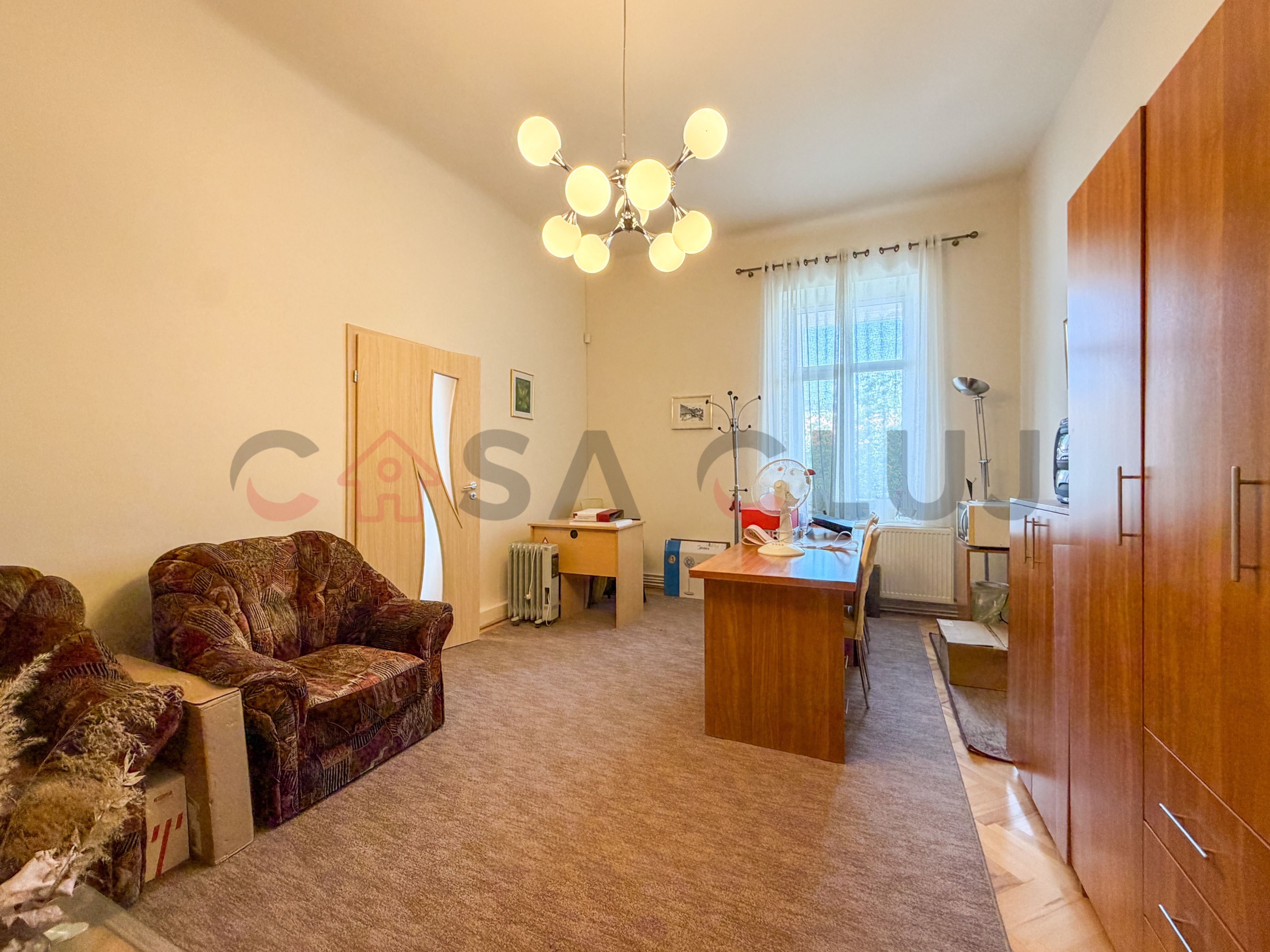 2 camere, zona centrala, finisat modern-locuinta sau birou