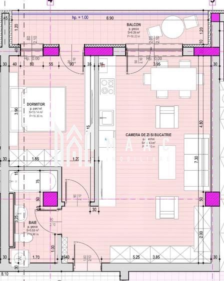 Apartament 2 camere de închiriat | Șelimbăr | prima închiriere — fotografia 4