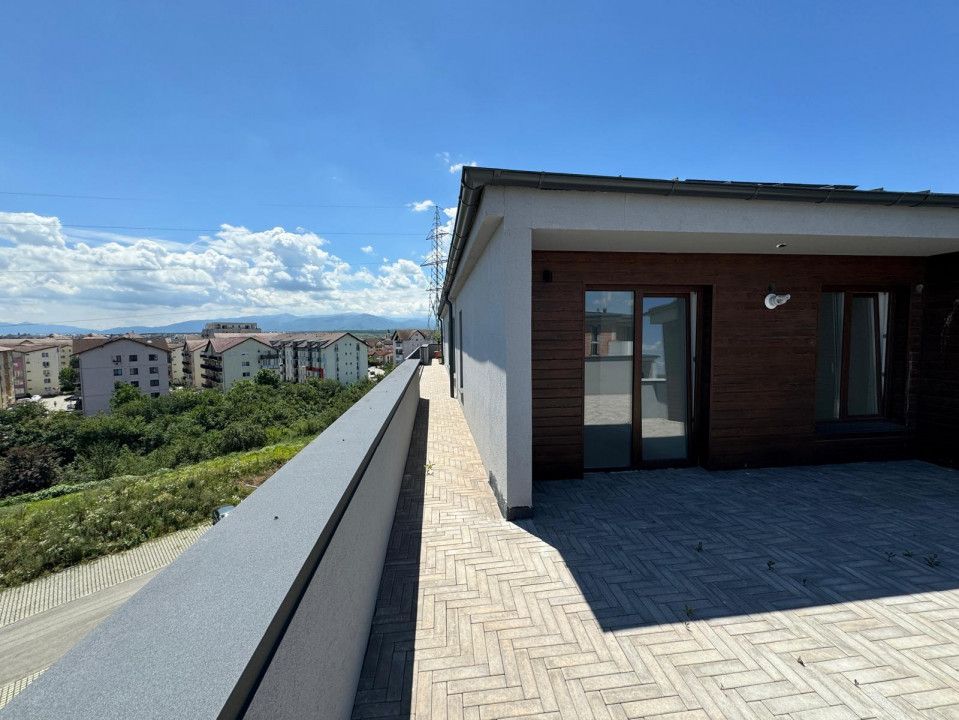 Penthouse INTABULAT 4 camere 2 terase 2 parcari zona Turnisor Sibiu — fotografia 4