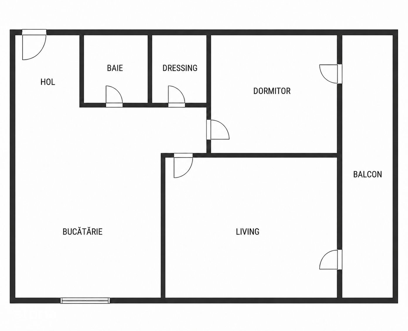 Apartament decomandat 2 camere 56 mp Parcare disponibila-Buna Ziua — fotografia 4