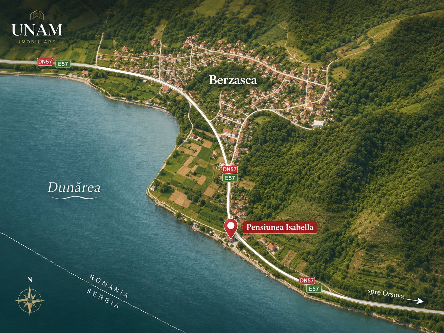 Pensiune cu acces direct la Dunare si teren de peste 6.000 mp, Berzasca — fotografia 2