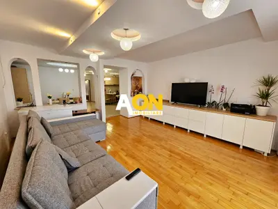 Apartament 3 camere, 105 mp utili, parțial mobilat, zona Gara