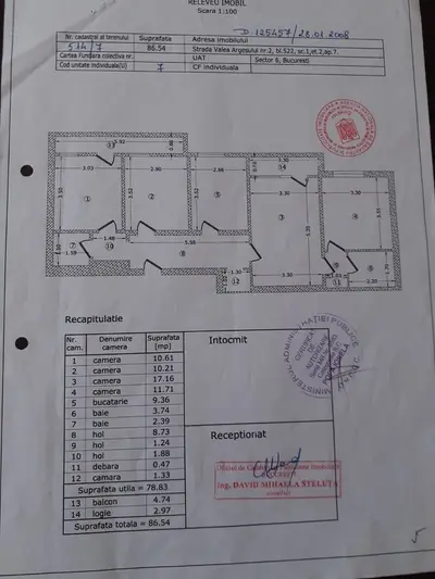 Vand apartament 4 camere Drumul Taberei
