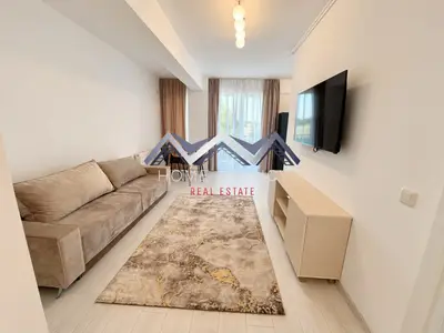 Apartament 2 camere, mobilat și utilat, parcare inclusă, Otopeni