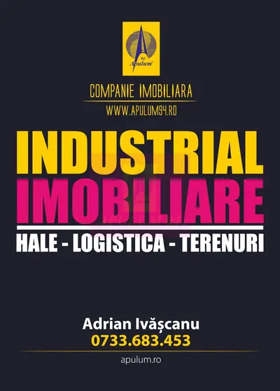 Hale, spații industriale și terenuri | Vânzare și închiriere