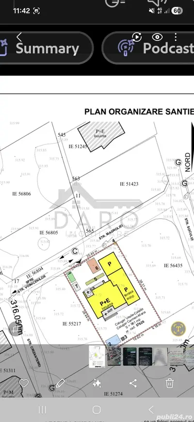 Vand teren 10arii cartier Horgosa cu Autorizatie de Construire obtinuta
