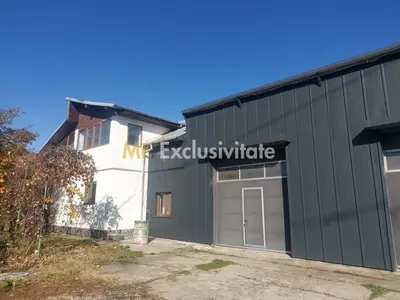 De închiriat: Casa 3 camere si 2 Hale pe 3 000 mp/ Bascov - Argeș