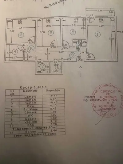 Militari Lujerului decomandat etaj 3 bloc reabilitat constructie 1983