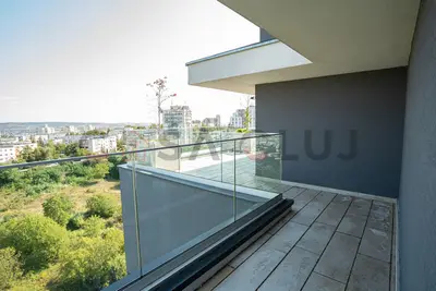Penthouse zona Lidl Frunzisului - Terasa spatioasa - Semifinisat
