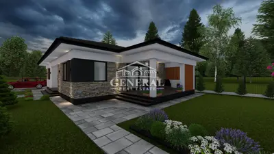 Casa la rosu 150m2 in Mocira MM teren 5,5 ari COMISION 0%