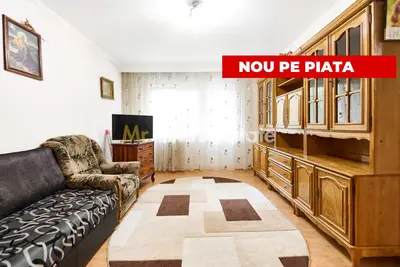 Apartament decomandat  4 camere -  etaj intermediar - Cartier Nord