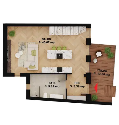Apartament nou, 2 camere, 248 000 Euro. Comision 0.