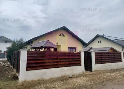 Casă 2020, parter+pod, garaj, magazie, curte 420 mp, Săbăreni