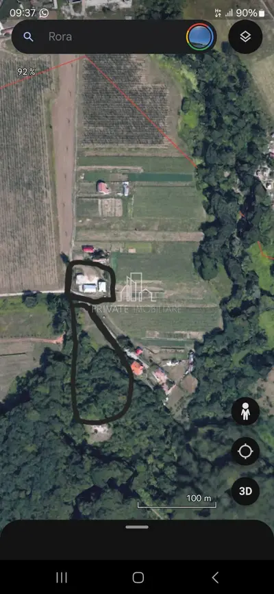 Teren agricol extravilan, 16000 Mp si 1234 Mp, Rora, Sighisoara