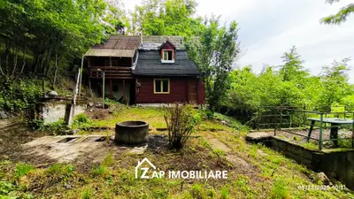 Teren Platou - 1613 mp - cu căbănuță intabulată– vedere panoramica