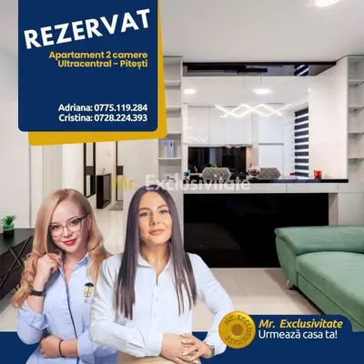 Ap 2 camere ultracentral | Renovare 2026 | Comision 0% | TOTUL NOU