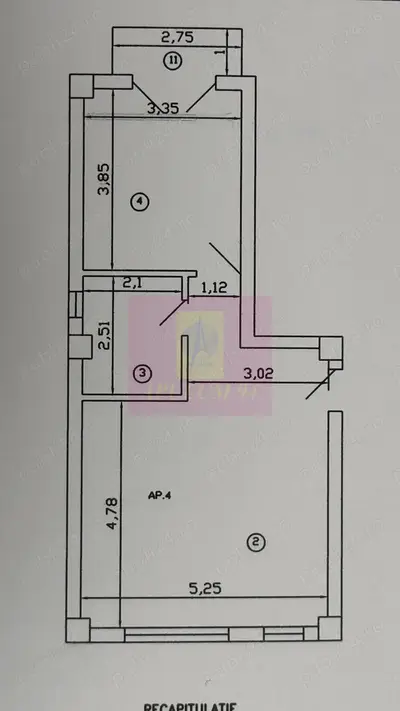 Vanzare apartament 2 camere Fundeni- Dobroesti