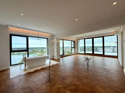 Penthouse cu 4 camere // terasă 70 mp / 200 mp / 3 parking / Straulesti