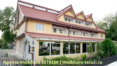 Pensiune, restaurant, bar, iaz, păstrăvărie, în Gidigeni, jud. Galaţi