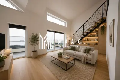 Penthouse 4 camere | Izolație cu vată bazaltică | 100 MP
