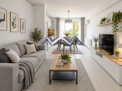 Apartament cu 2 camere în Otopeni, balcon și loc de parcare inclus