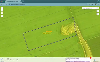 Teren intravilan cu destinatie rezidentiala 55.515 mp Balotesti